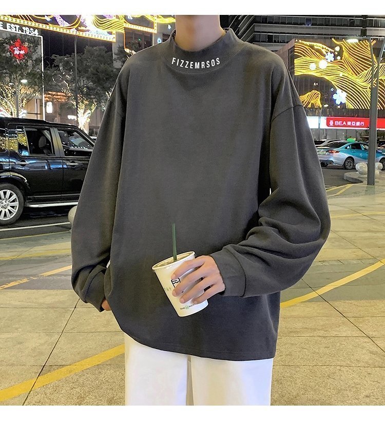 Мужская термобелье с высоким воротником и длинным рукавом оптом