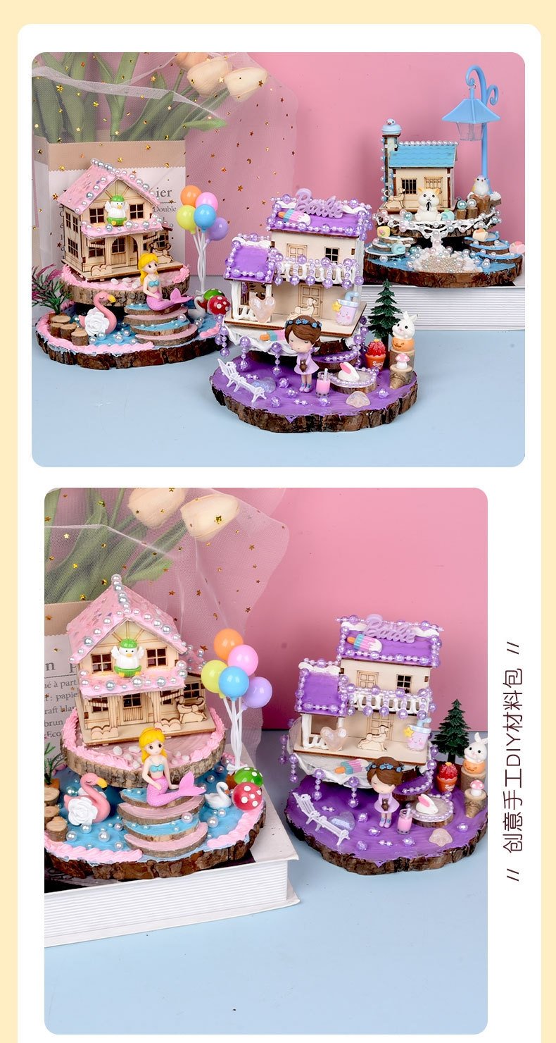 Детский набор для рукоделия Мини-ландшафт DIY оптом