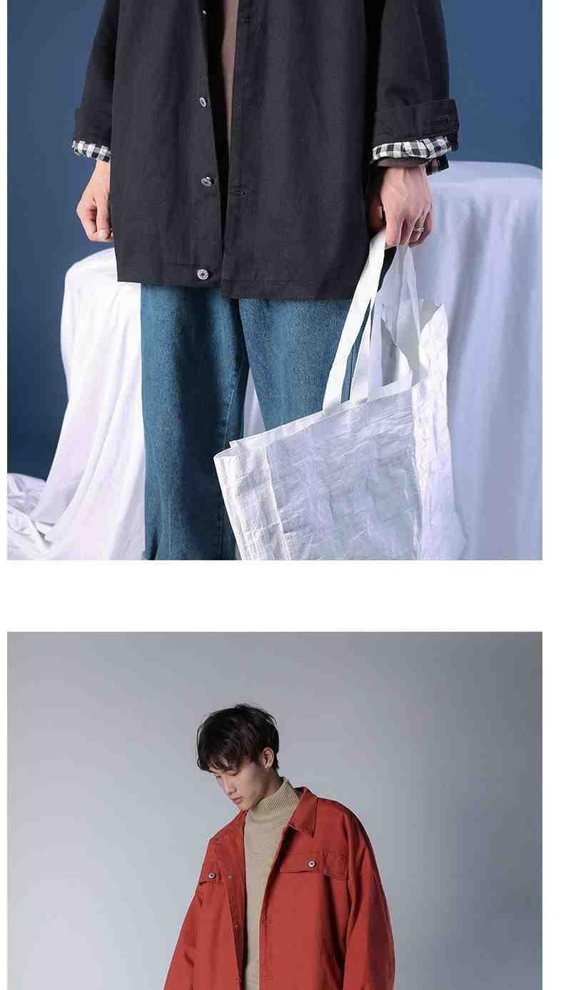 Весенне-осенняя мужская куртка в стиле ретро с крупным рисунком оптом из Китая