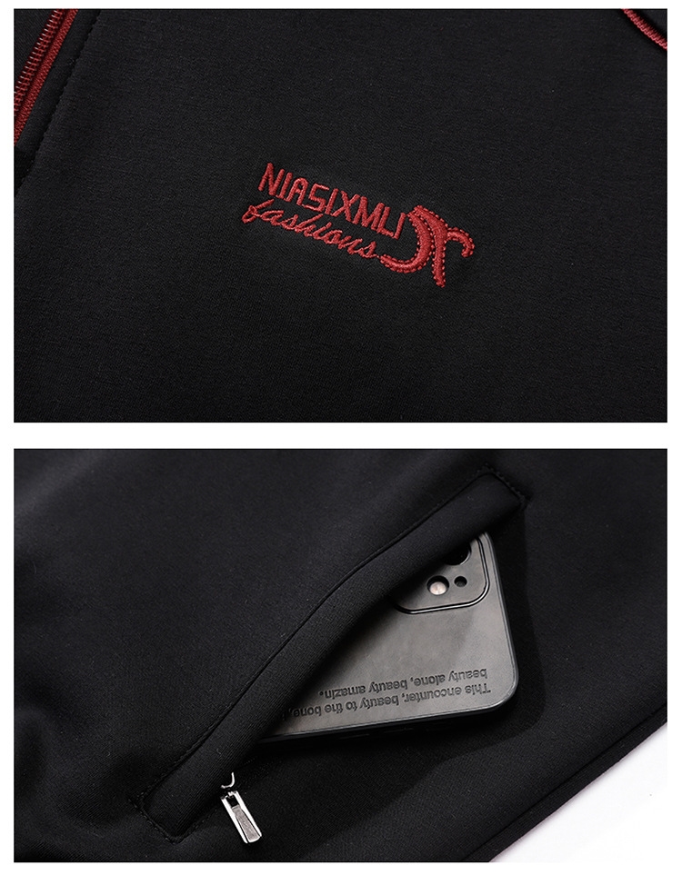 Мужской спортивный костюм с длинными штанами и свитшотом оптом из Китая