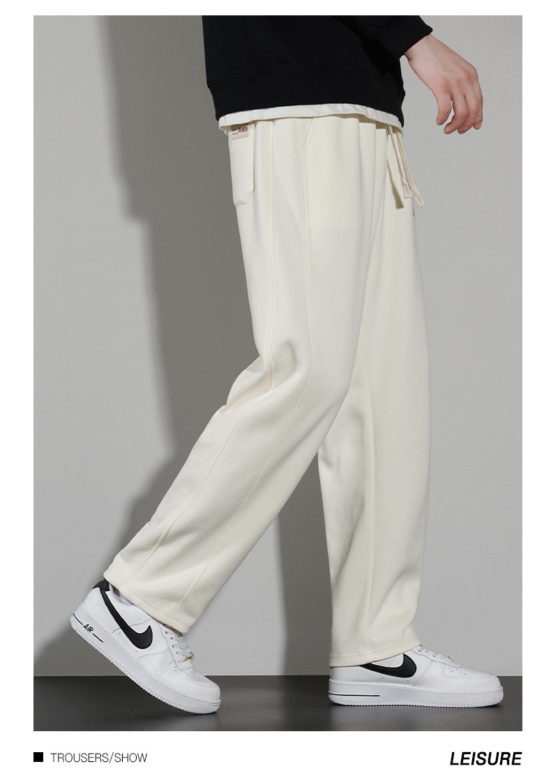 Мужские длинные брюки с прямыми штанинами оптом из Китая