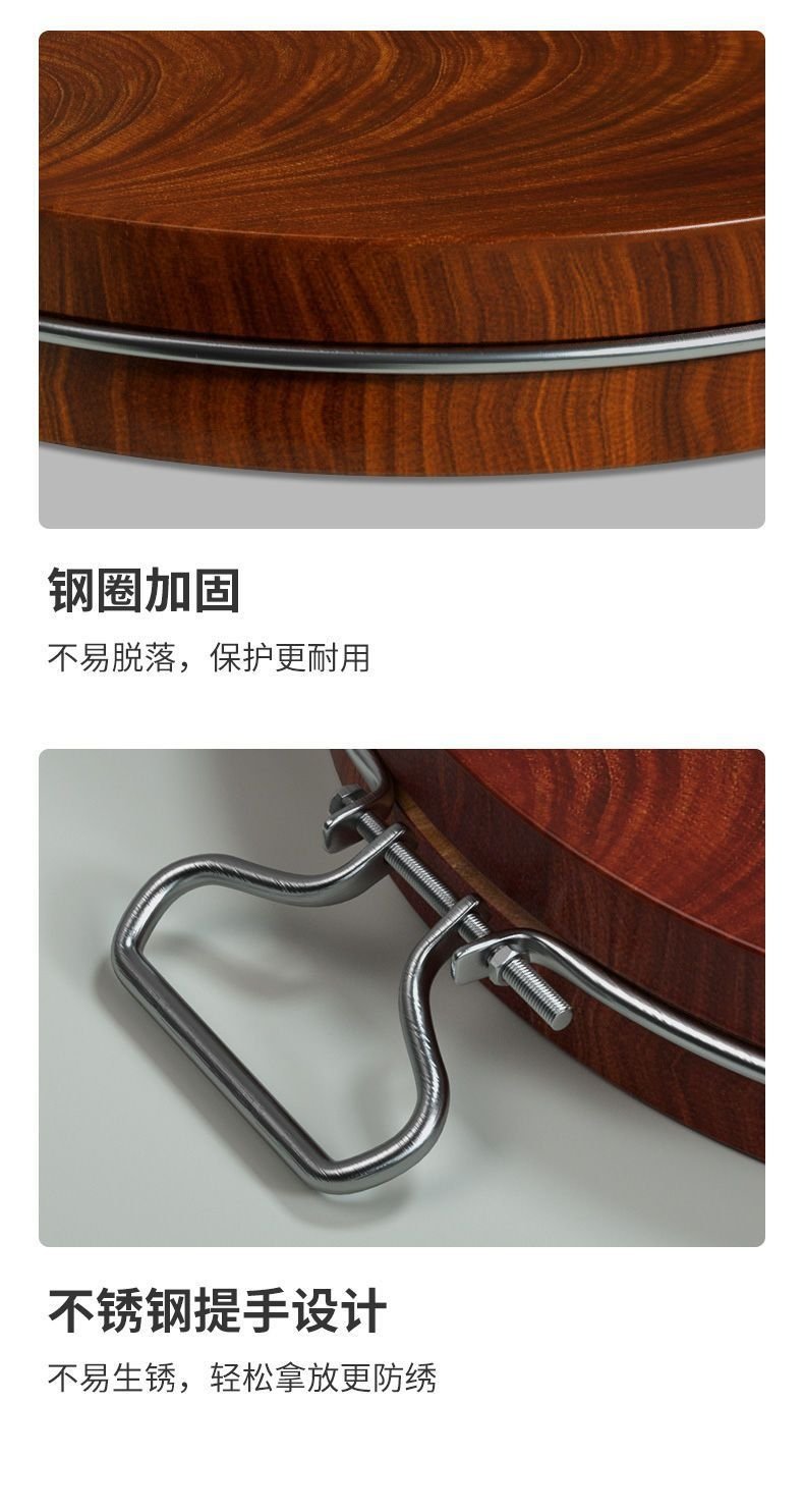 Круглая доска из красного железного дерева оптом