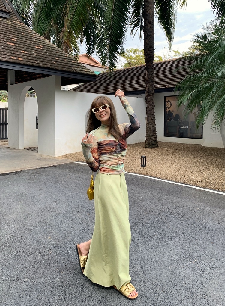 Женская футболка с длинным рукавом и уникальным дизайном оптом из Китая