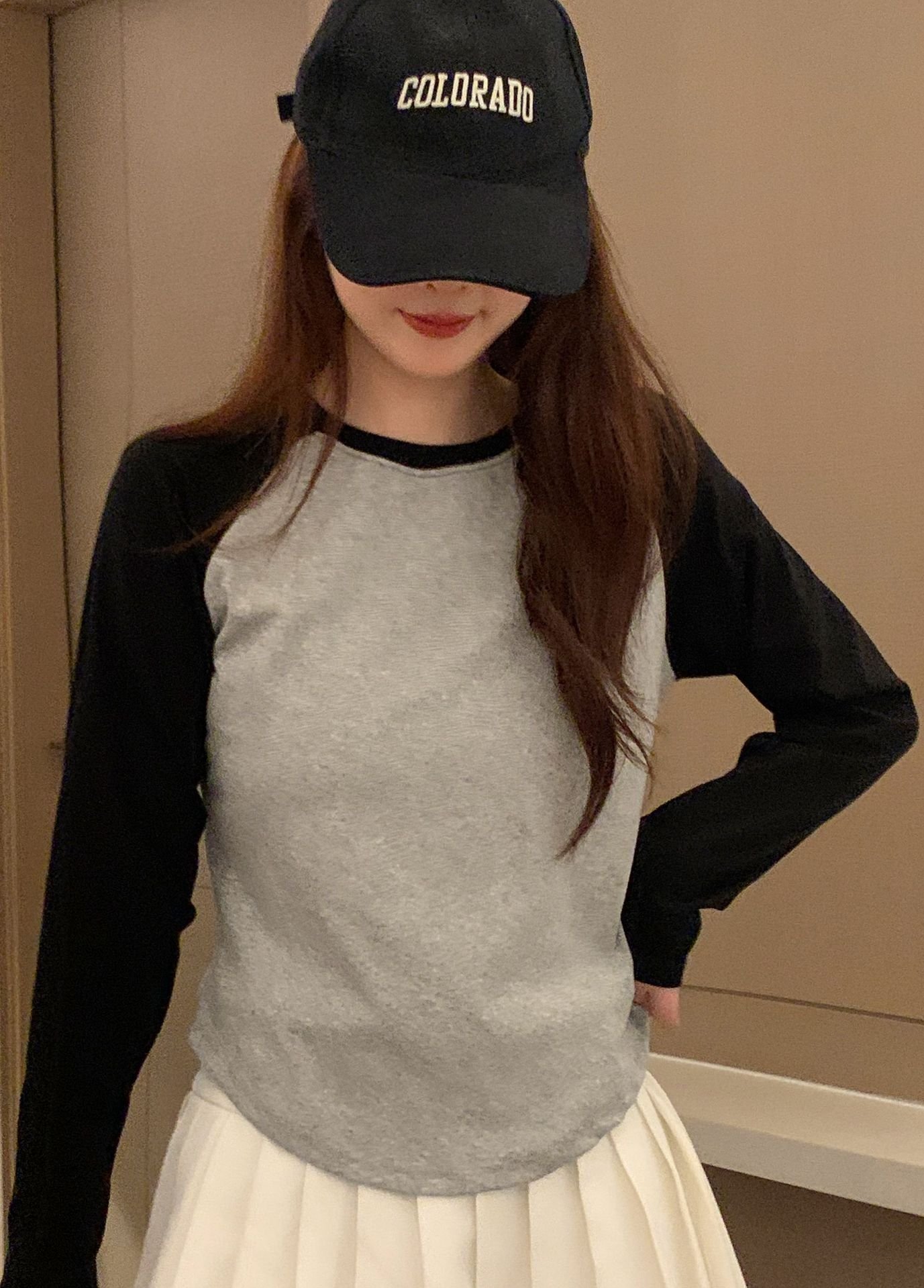 Женская футболка с длинным рукавом оптом