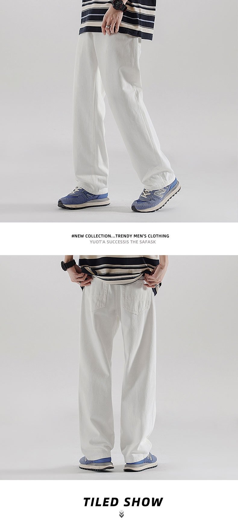 Мужские джинсы 2024 весна оптом из Китая