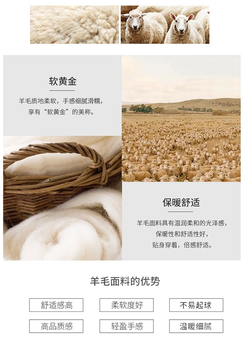 Мужской свитер из 100% шерсти оптом