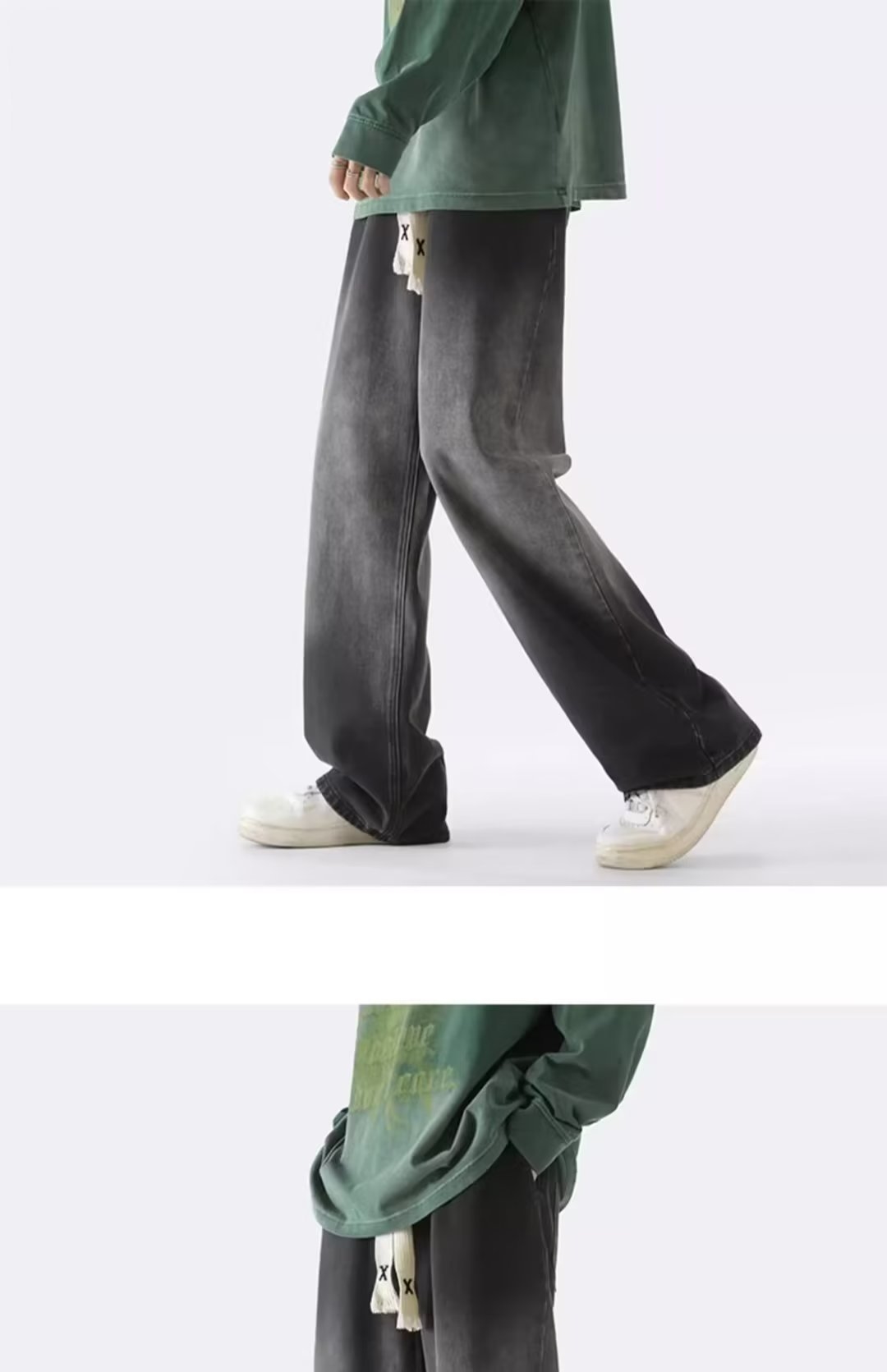 Мужские джинсы весенне-летней коллекции 2023 оптом из Китая