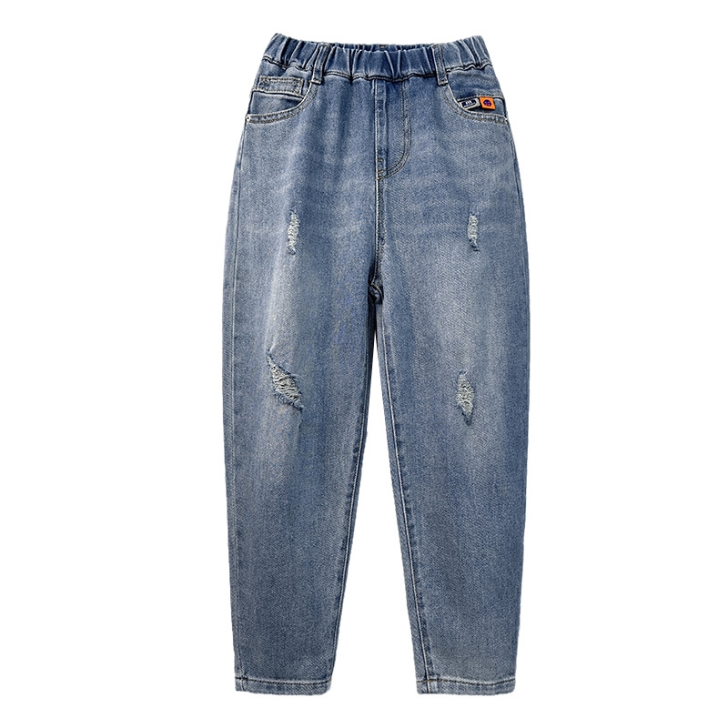 Детские джинсы 2024 весна-лето оптом из Китая