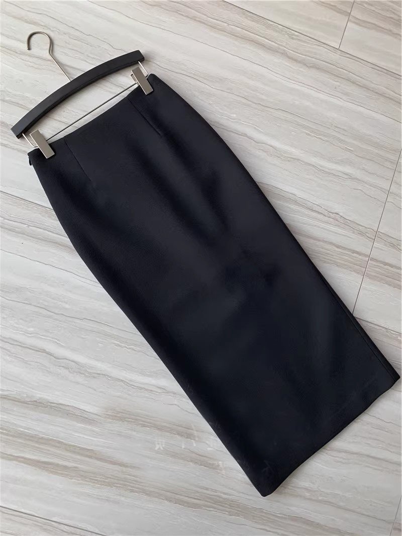 Высокая юбка-карандаш из шерсти с высокой талией оптом из Китая