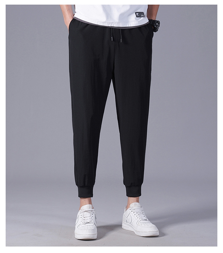 Мужские летние брюки из легкого льняного материала оптом из Китая