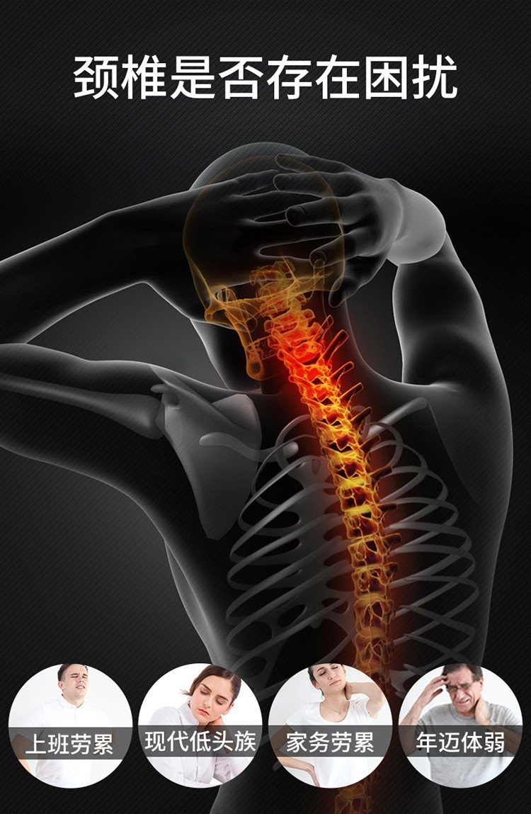 Массажная подушка для шеи, поясницы, спины и ног оптом из Китая