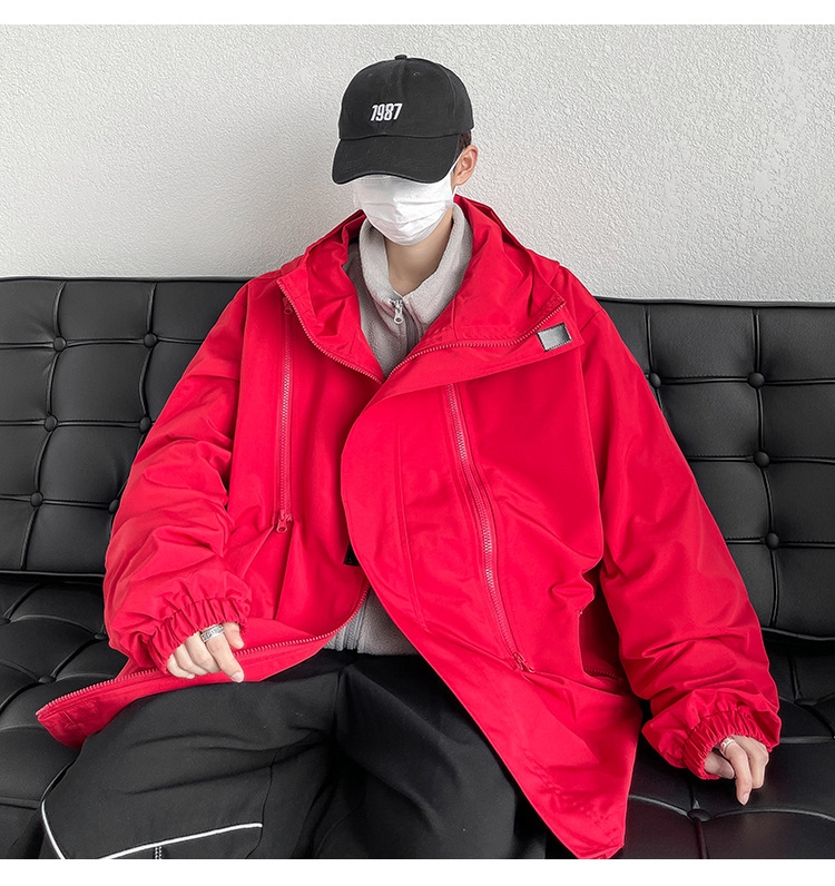 Мужская куртка с тройным слоем оптом из Китая