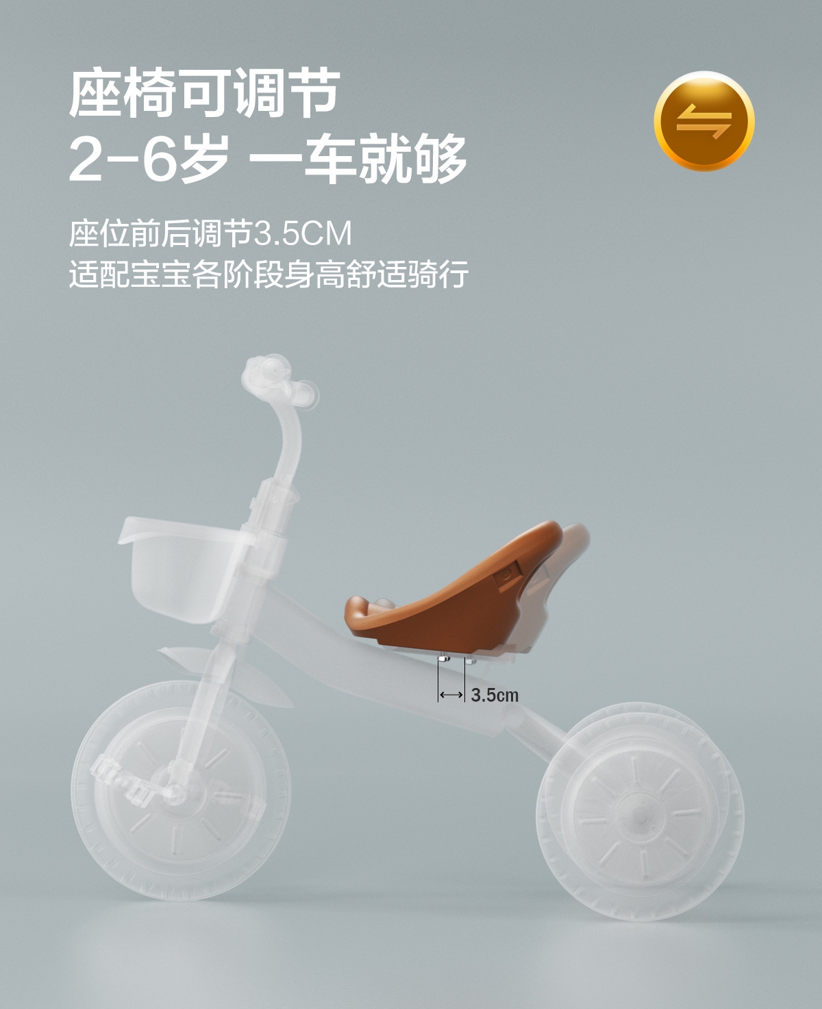 Lecoco/乐卡儿童三轮车 оптом из Китая
