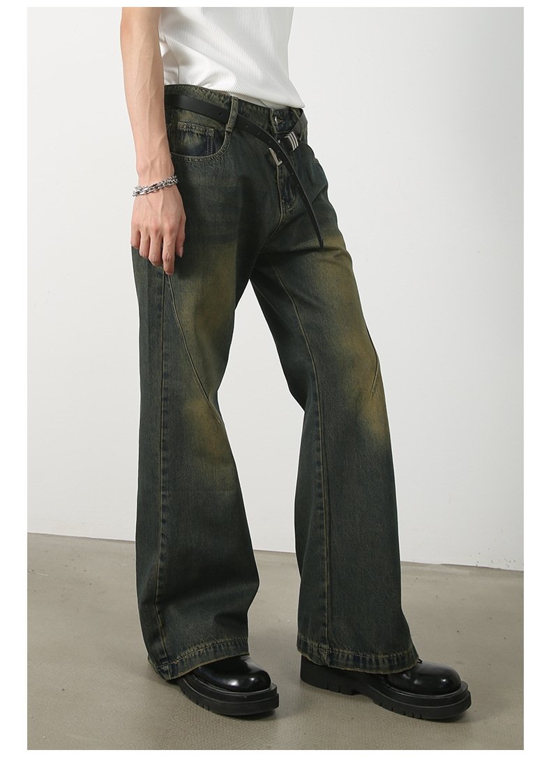 Новые джинсы с высокой талией и узкими штанинами оптом из Китая