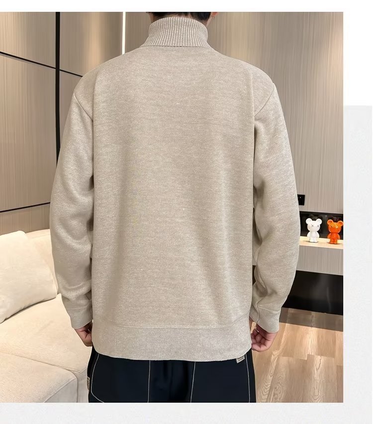 Мужской свитер с высоким воротником оптом