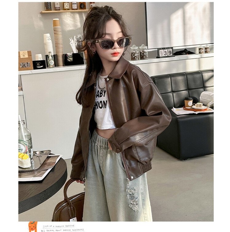 Детская куртка весна-осень 2024 оптом из Китая