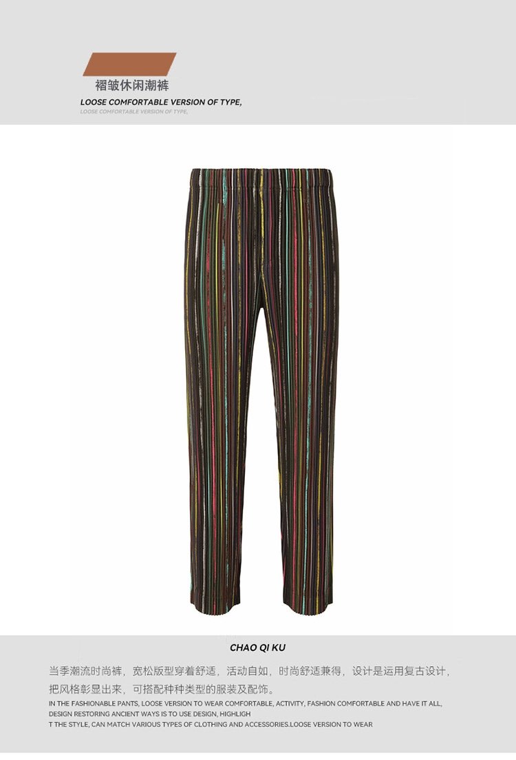 Мужские спортивные брюки с полосками и принтом оптом из Китая