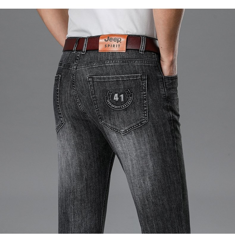 JEEP SPIRIT мужские джинсы прямого кроя оптом из Китая