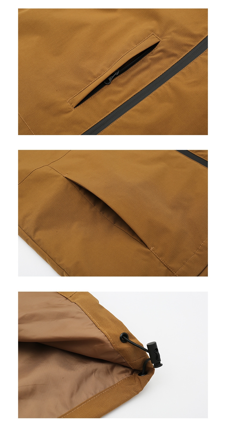 Куртка SHIBUYAELEMENT в стиле милитари с капюшоном оптом из Китая