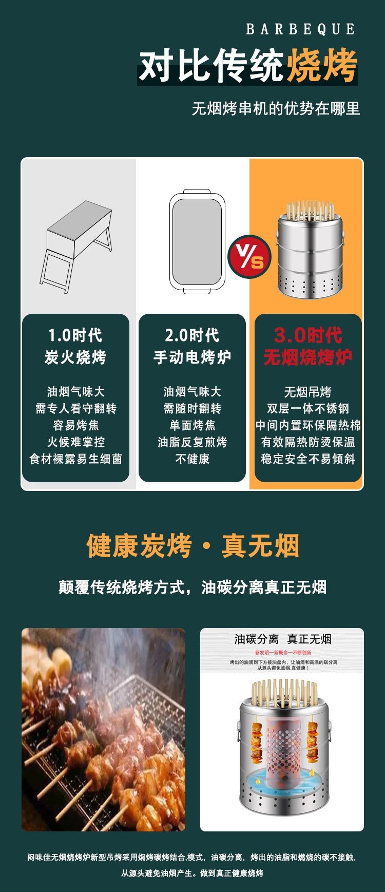 Домашний коптильный шкаф из нержавеющей стали оптом