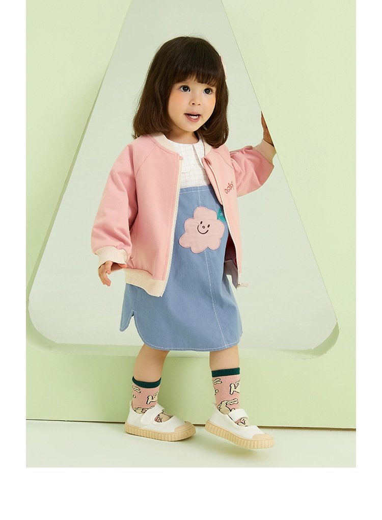 Детская куртка весна-осень 2023 оптом из Китая