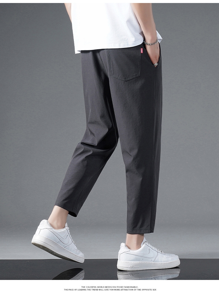 Мужские летние брюки из легкого льняного материала оптом из Китая