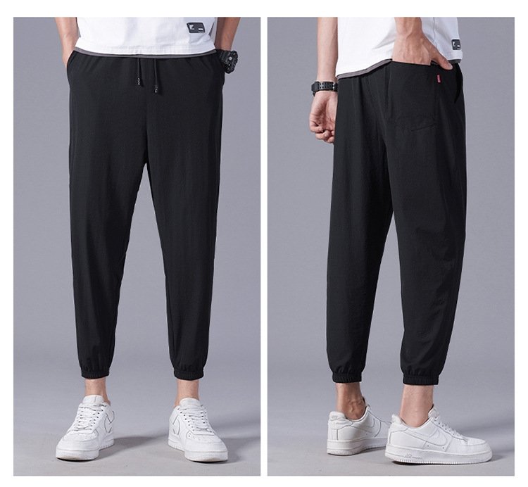 Мужские летние брюки из легкого льняного материала оптом из Китая