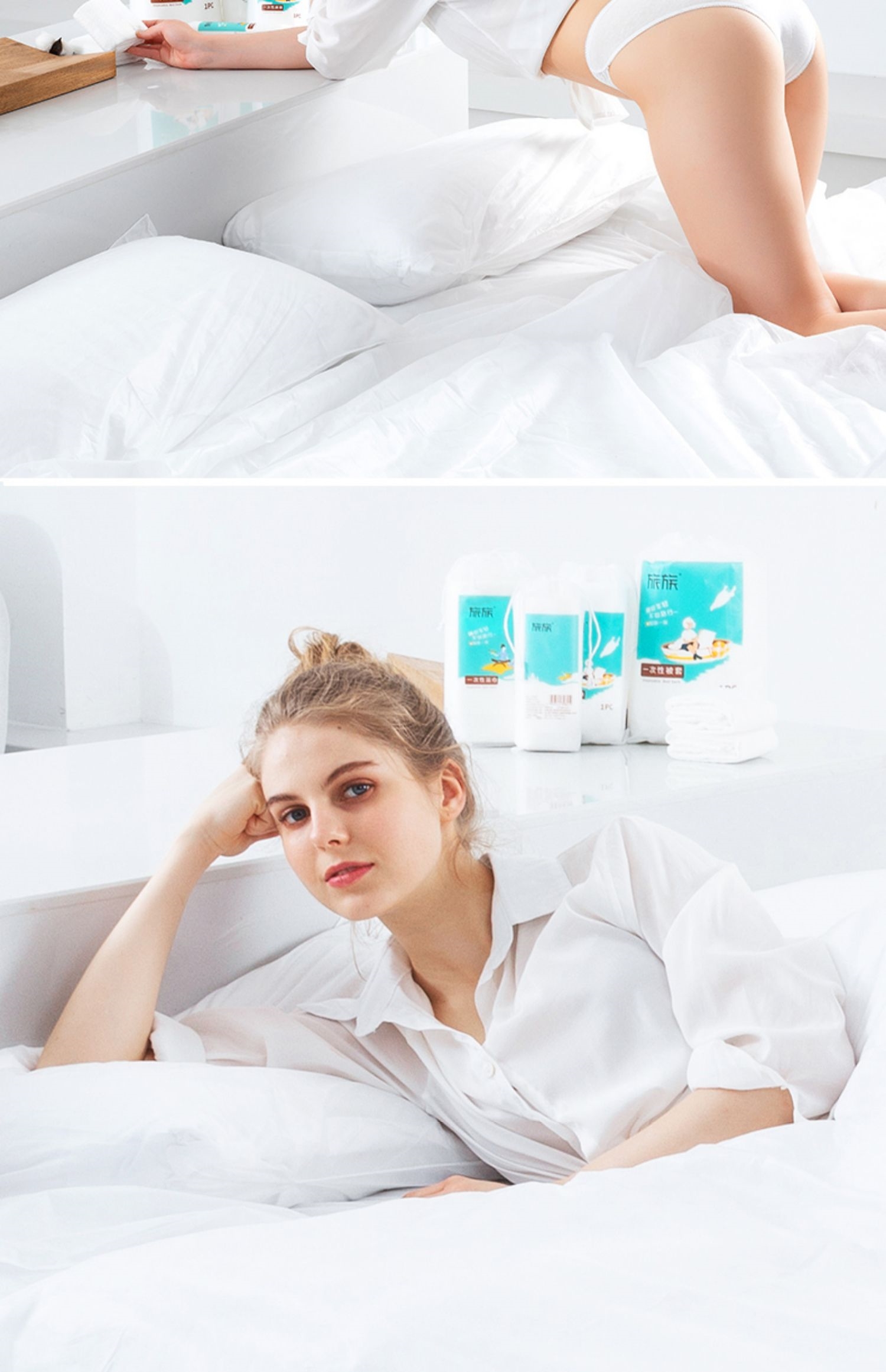 Одноразовое постельное белье оптом из Китая