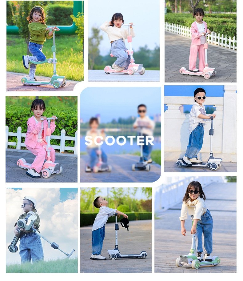 Детский электрический самокат оптом