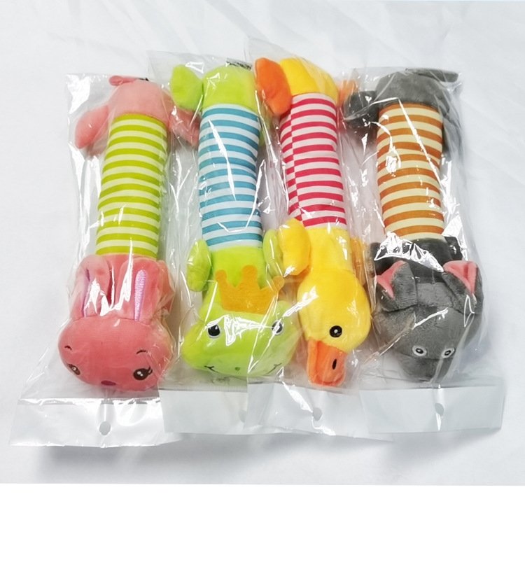 Игрушка для животных с рисунком полоски и звуком оптом из Китая