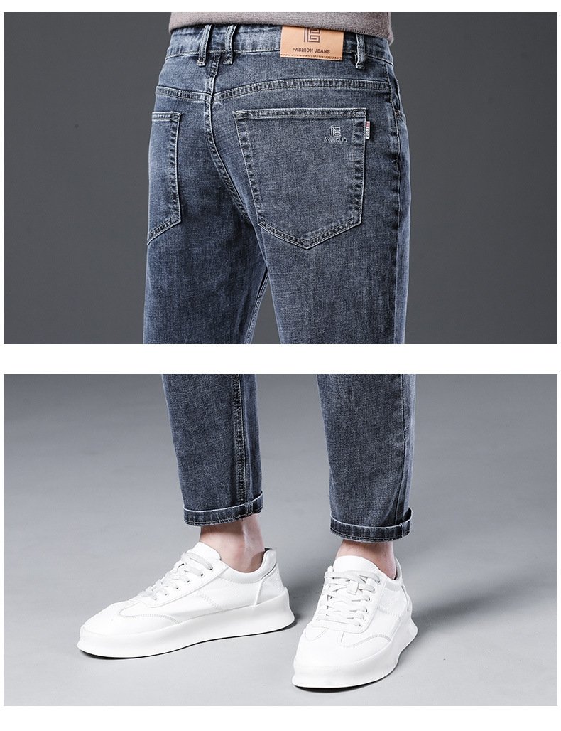 Джинсы мужские весна-осень 2024 оптом из Китая