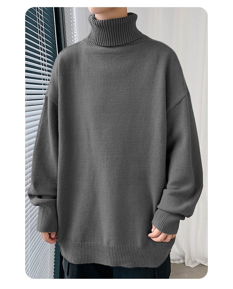 Мужской свитер с высоким воротником оптом