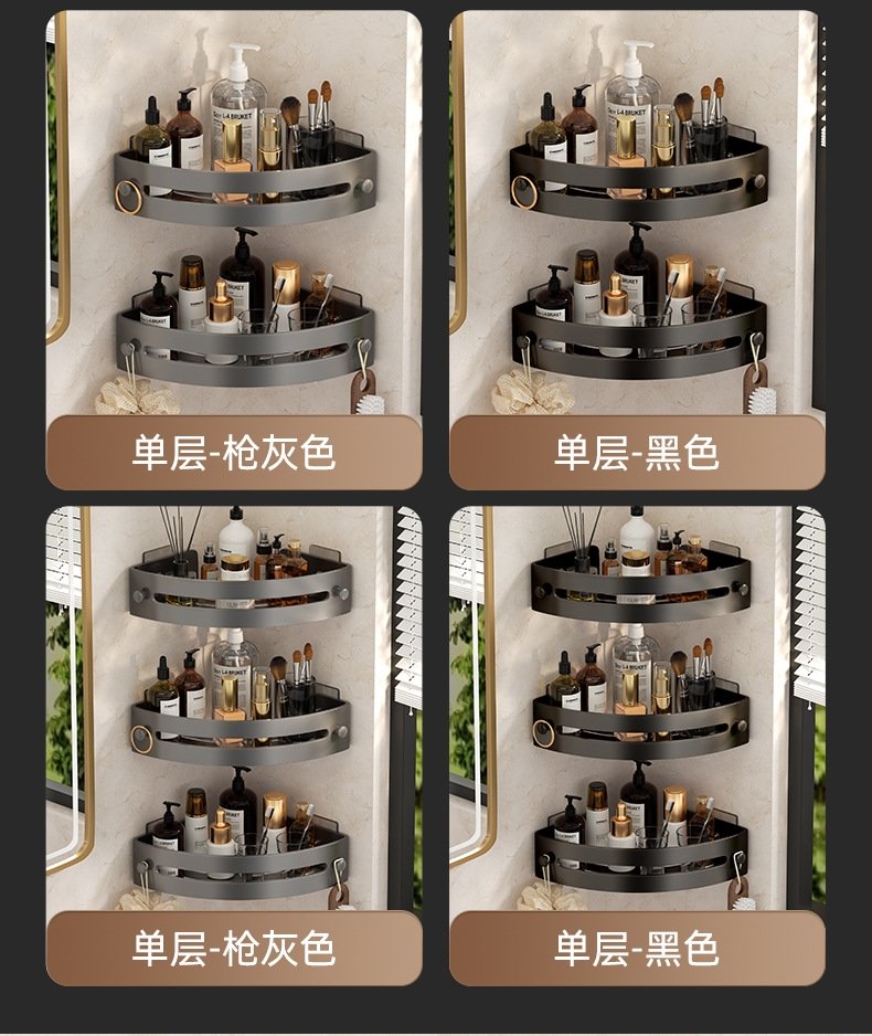 Угловая полка для ванной комнаты и кухни оптом