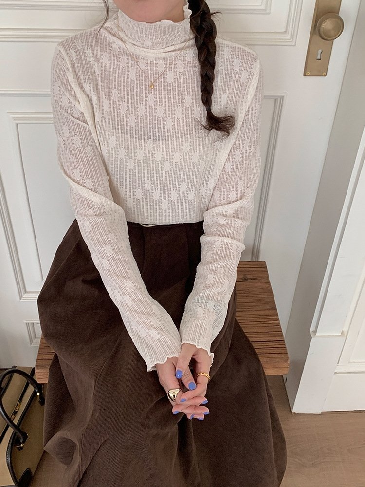 Женская длинная юбка с высокой талией и резинкой оптом из Китая