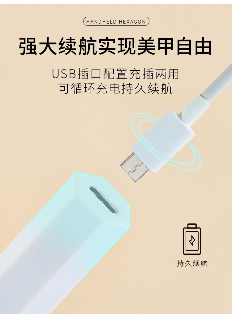 Мини LED лампа для маникюра оптом