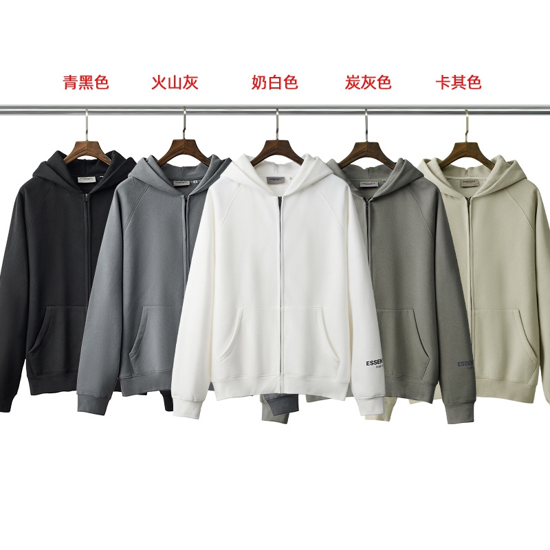 Худи с молнией FEAROFGOD ESSENTIALS оптом из Китая