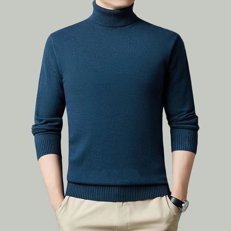 Мужской свитер с высоким воротником оптом