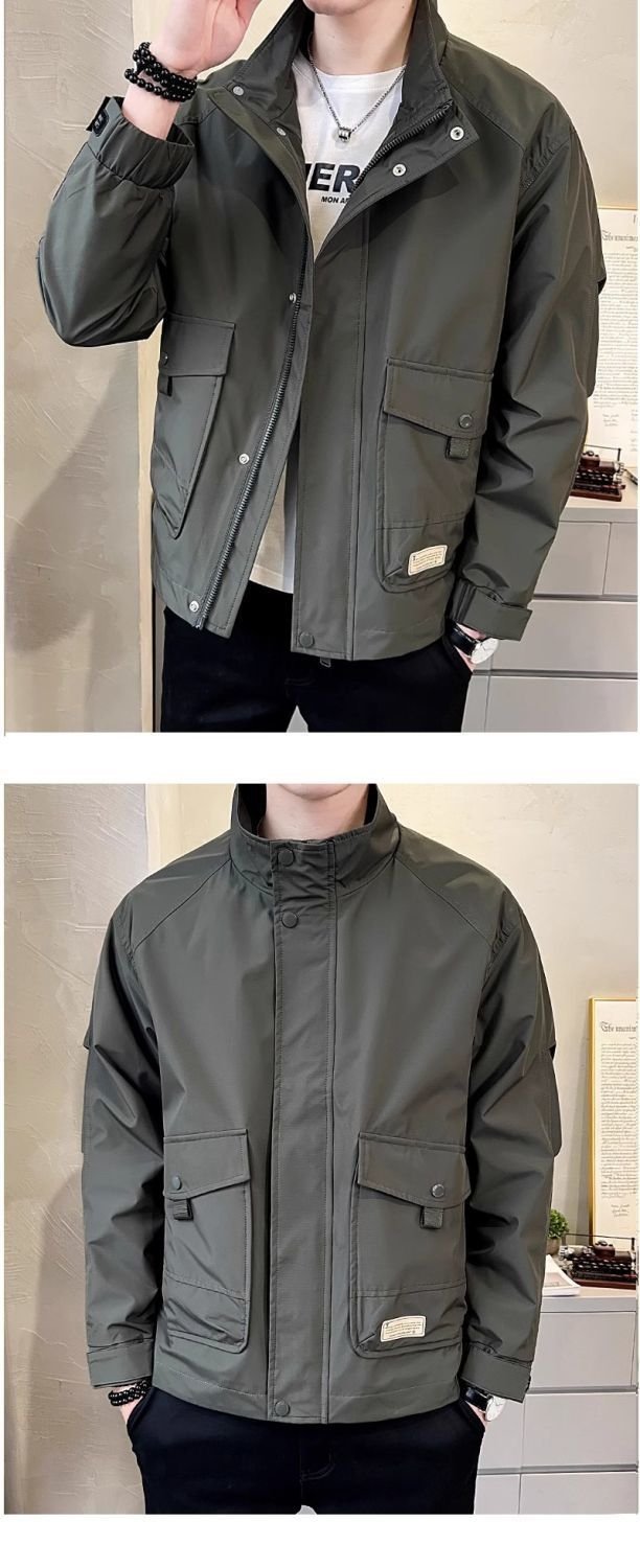Мужская куртка 2024 новая весна и осень оптом из Китая
