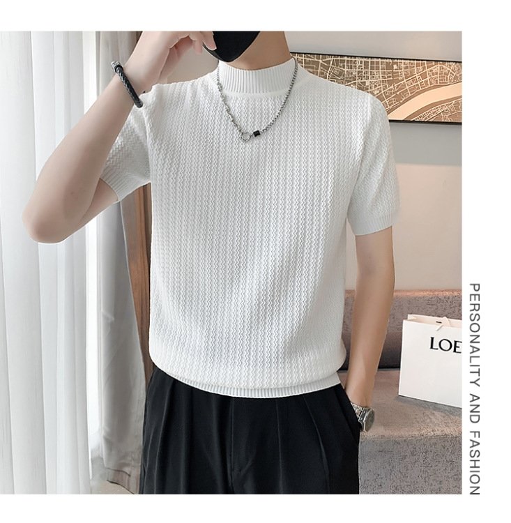 Мужской свитер с коротким рукавом оптом