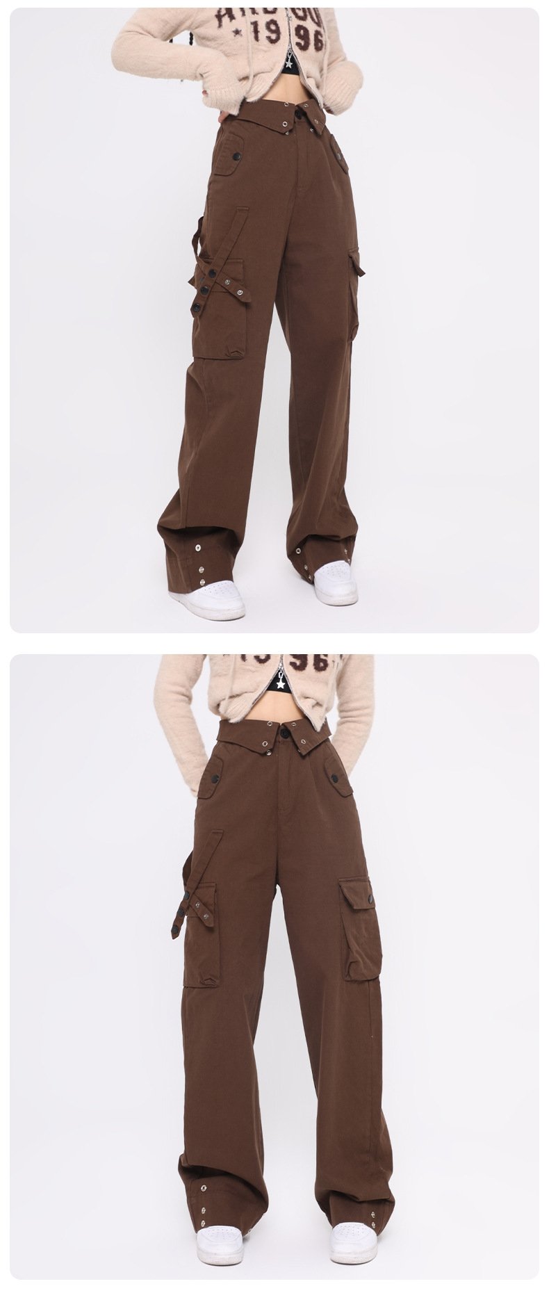 OREETA высокие брюки с дизайном для молодежи оптом из Китая