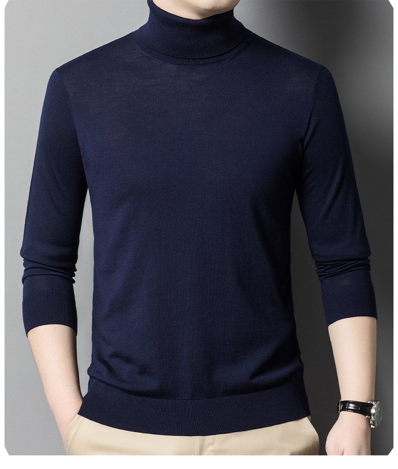 Мужской свитер из тонкой шерсти оптом