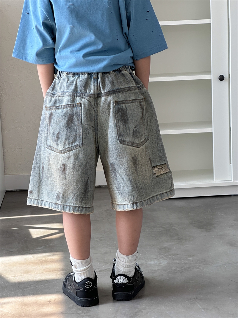 Детские джинсы в стиле ретро оптом из Китая