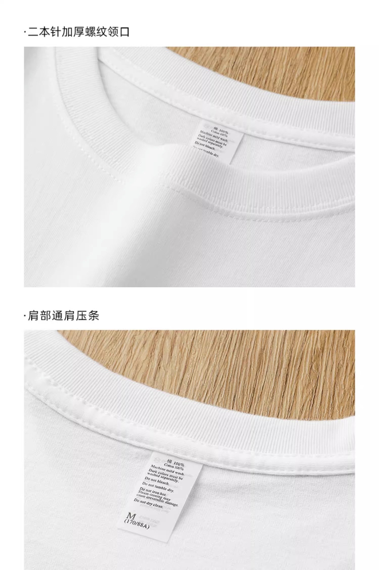 Толстовка с длинным рукавом из чистого хлопка 230 г, белая оптом