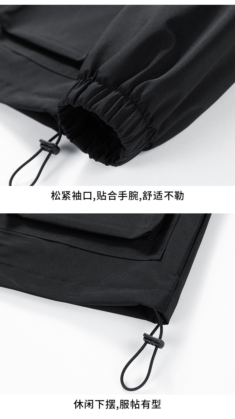 Мужская ветровка с капюшоном 2023 оптом из Китая