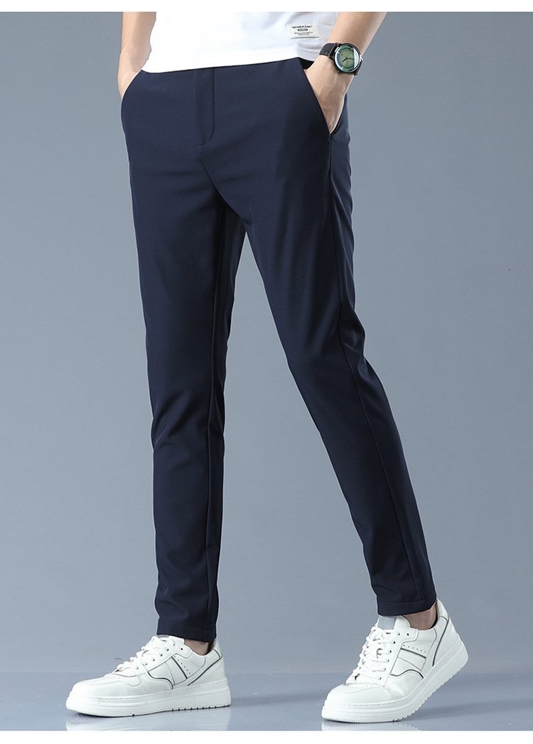 Мужские брюки прямого кроя летние бизнес-костюмы оптом из Китая