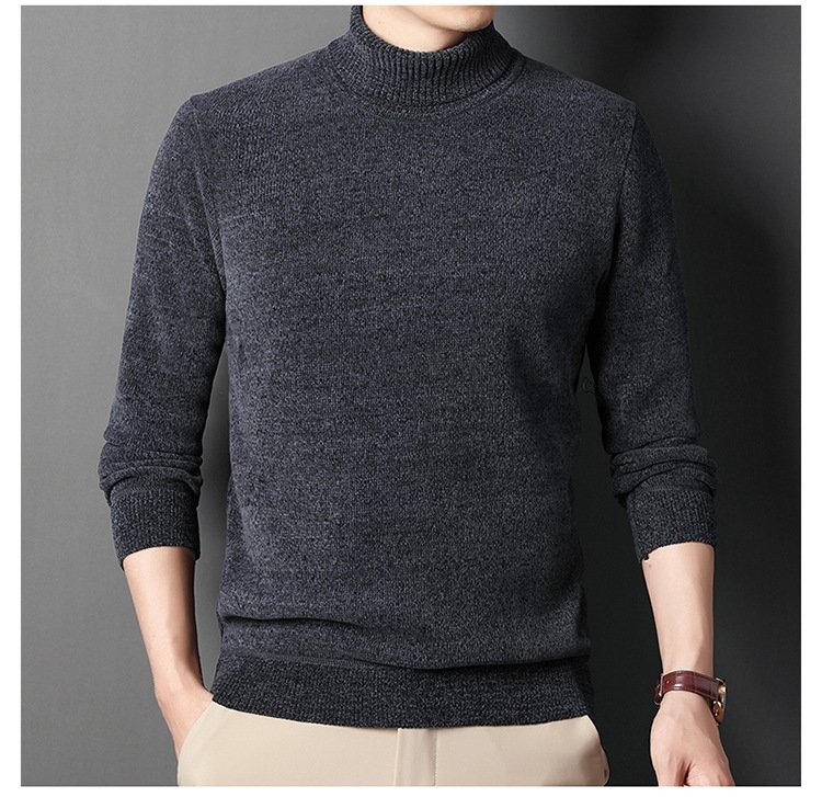 Толстовка с высоким воротником и утеплением для мужчин оптом