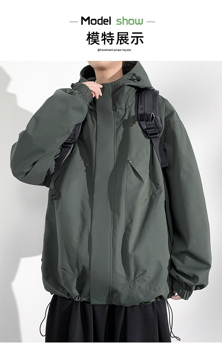 Ветровка с капюшоном и защитой от ветра и влаги оптом из Китая