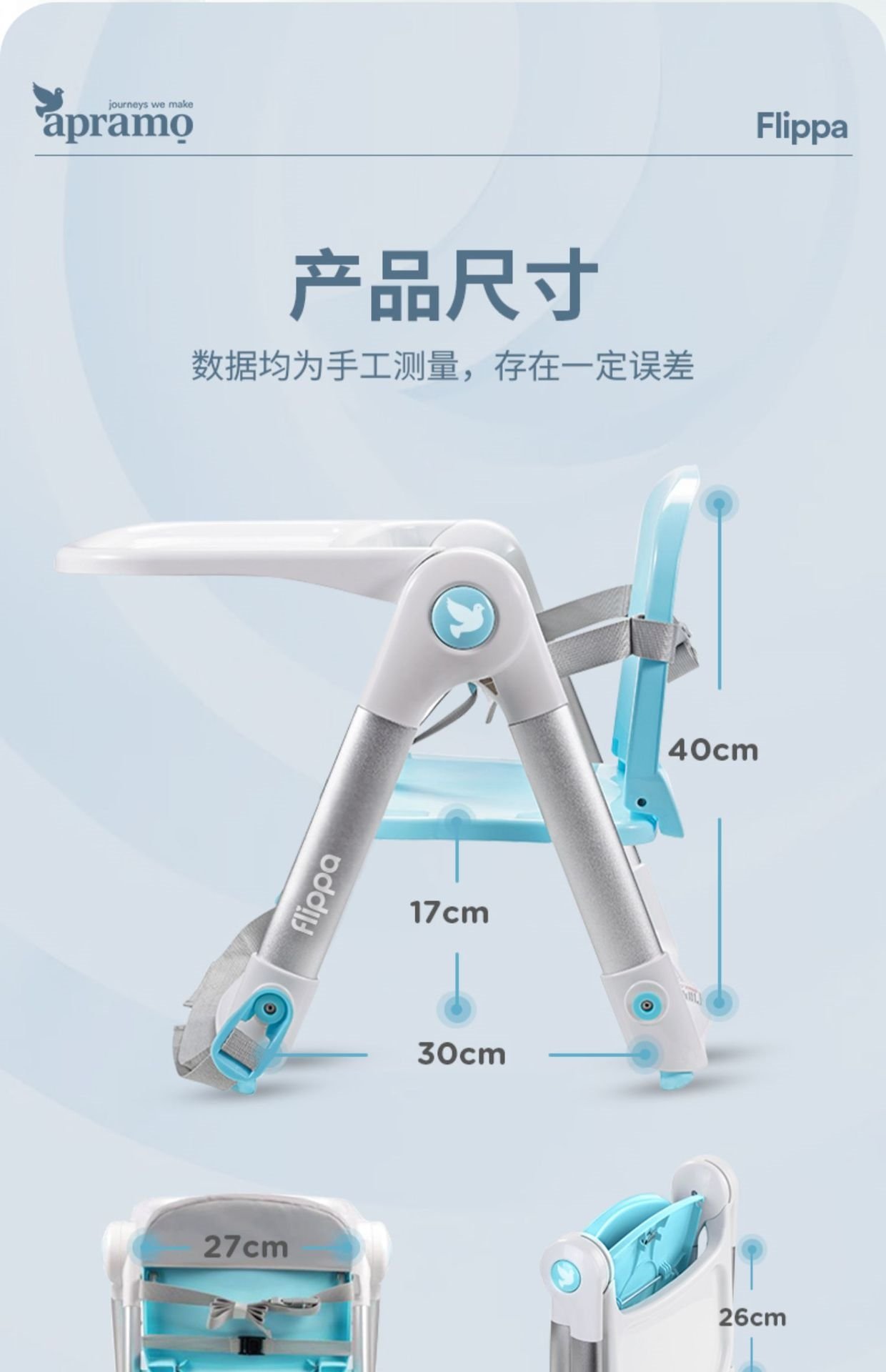 Детский стульчик для кормления Flippa оптом