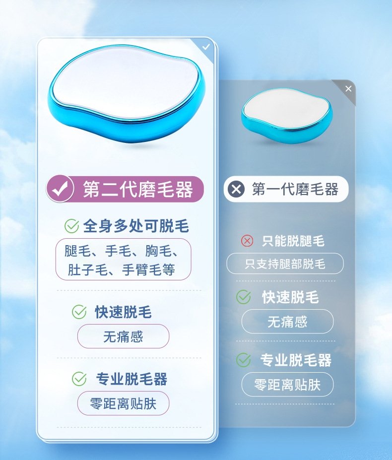 Женский ручной трансформатор кристалла для удаления волос и роговицы оптом из Китая