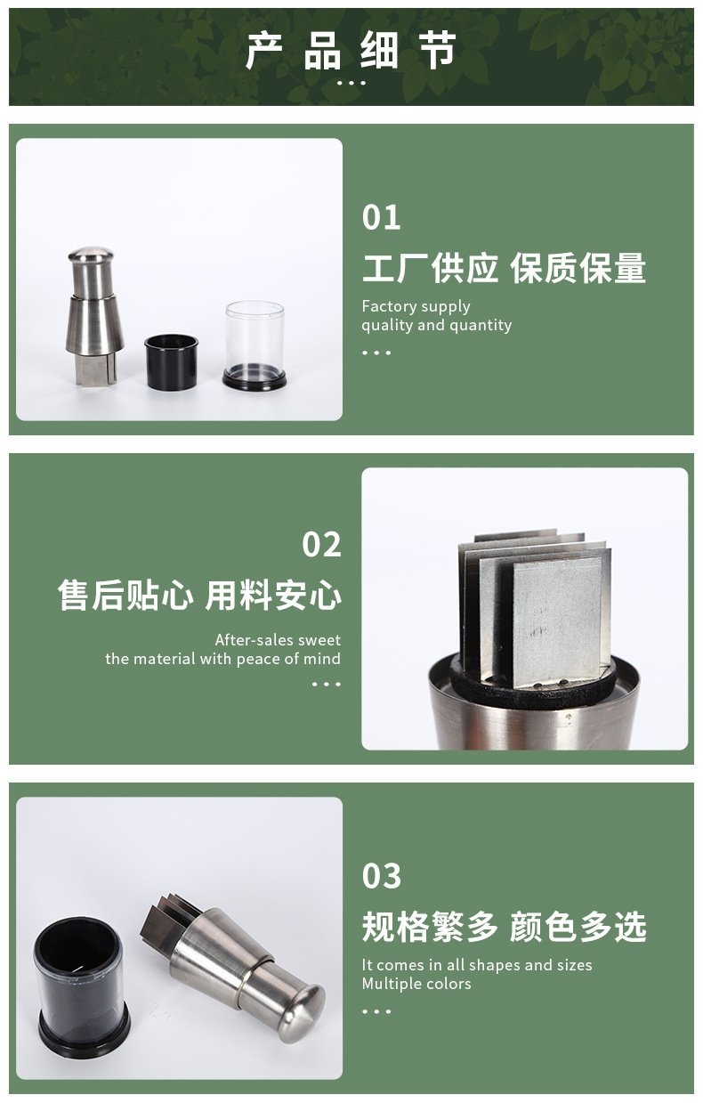 Ручной измельчитель чеснока из нержавеющей стали оптом